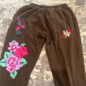 Young LA brown sweatpants